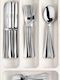 Tescoma Разделители за чекмеджета Пластмаса в Бял Цвят 22x37см