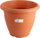 Viomes Terracotta 239 Flower Pot 25x21cm Light Terracotta