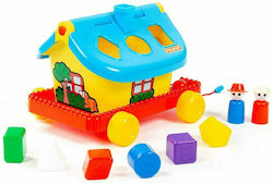 Polesie Shape Sorting Toy Garden House Wheeled for 12++ Months