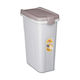 Stefanplast Cibo Plastic Food Storage Container for Dog & Cat 25lt 51cm in White Color