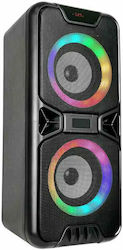 V-TAC 6663 RGB 2x10W Karaoke Speaker Black