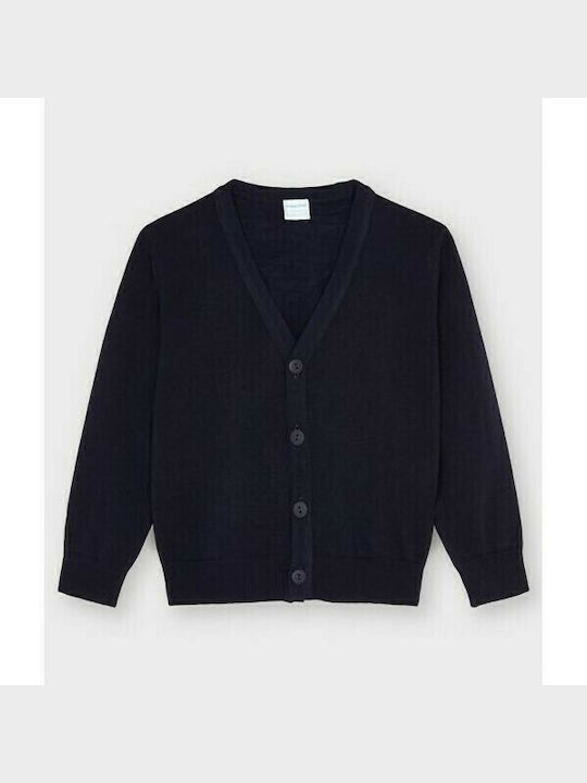 Mayoral Boys Knitted Cardigan with Buttons Black