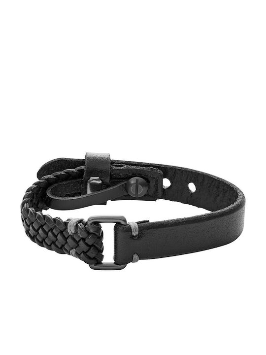 Fossil Herren Armband aus Leder