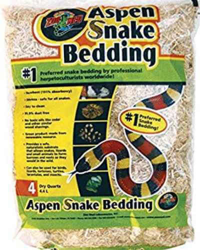 Croci Zoo Med Aspen Snake Zubehör für Reptilienterrarium aus Holz