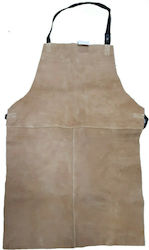 Conik Work Apron For Welders / Craftsmen Brown Leather 05.01040