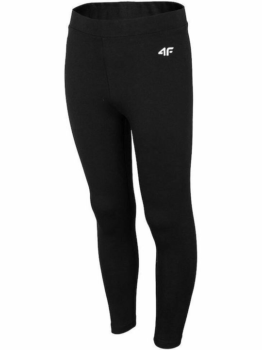 4F Colant Copii Sportiv Lung Negru