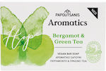 Papoutsanis Aromantics Bergamot & Green Tea Сапунен бар 125гр