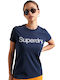 Superdry Women's T-shirt Track Gold