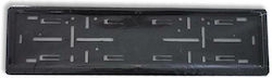 Car License Plate Frame Plastic 53 x 13cm Black 1pcs