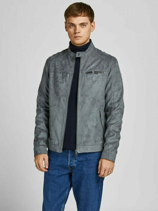 Jack & Jones Jacket Made of Synthetic Leather B...