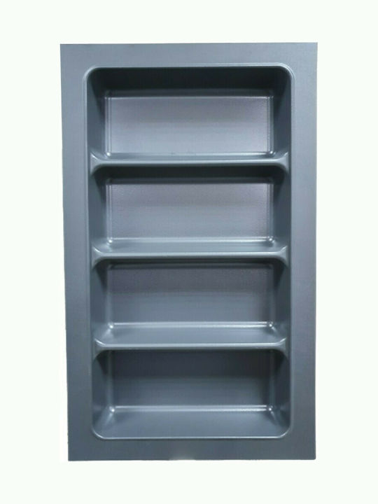 Agoform Plastic Drawer Cutlery Tray 48x29cm Grey