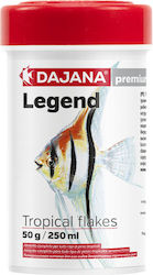 Dajana Legend Tropical Fish Food Flakes with Spirulina 100ml 20gr