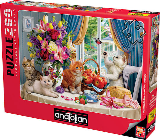 Παιδικό Puzzle Γατάκια στο Τραπέζι 260pcs Anatolian