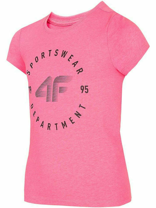 4F Kids' T-shirt Fuchsia