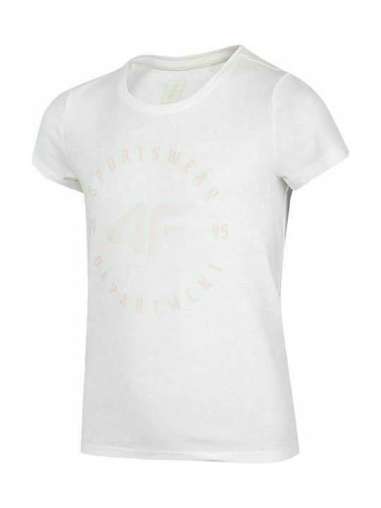 4F Kids' T-shirt White