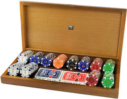 Dal Negro Set 300 Nummerierte Pokerchips 12gr