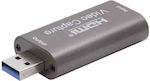 XO Konverter USB-A männlich zu HDMI weiblich Silber (06.005.0063)