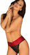 Obsessive Tienesy String Black / Red