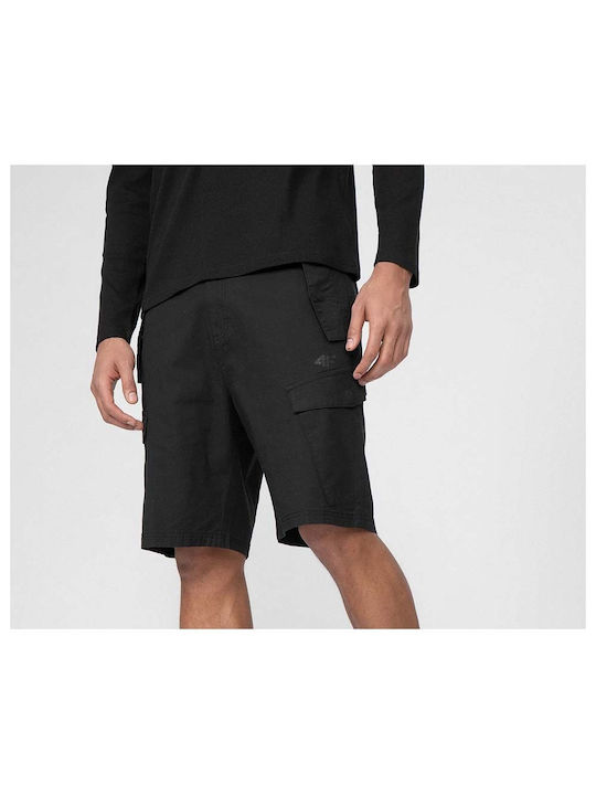 4F Men's Shorts Cargo Black