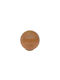 Import Hellas 3812 Knob Furniture made of Wooden Natural colour D30mm 3812 1pcs