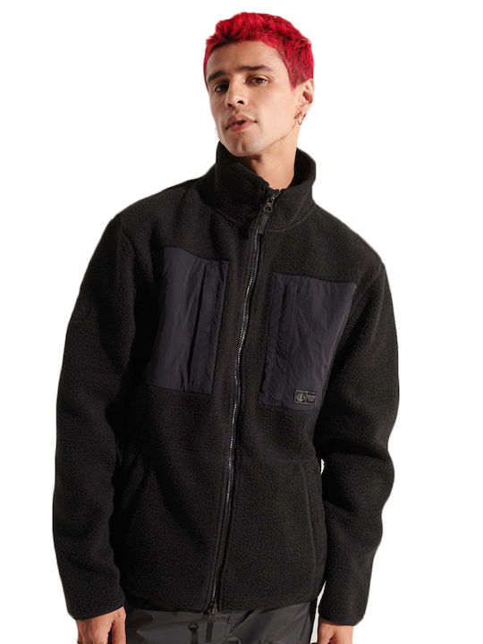 Expedition Ανδρική Ζακέτα Fleece Μαύρη