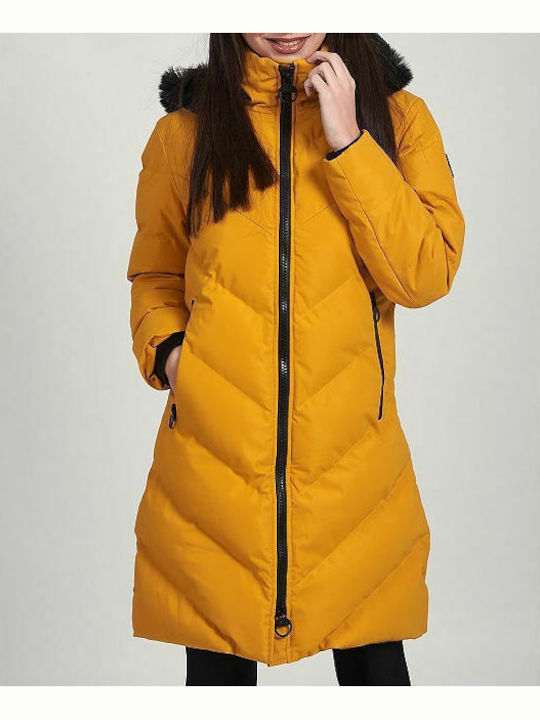 Vainas V102 Women's Long Puffer Jacket for Wint...