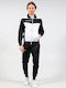 Givova Tuta Visa Set Sweatpants with Rubber Black / White