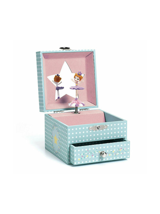 Djeco Kids Jewelry Box Ballerina With Stars Mad...