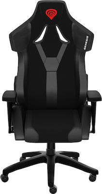 Genesis Nitro 650 Artificial Leather Gaming Chair with Adjustable Arms Onyx Black