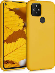 KWmobile Back Cover Σιλικόνης Honey Yellow (Google Pixel 5)