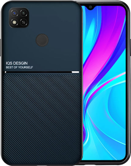 Nexeri Biznes Back Cover Σιλικόνης Navy Μπλε (Redmi 9C)