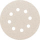 Smirdex 510 White Line Orbital Sander Sanding Sheet K600 with 8 Holes 125x125mm