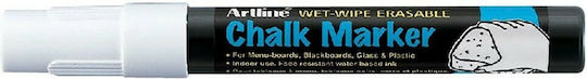 Artline Marker White Blackboard Liquid Chalk 4.0mm