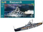 Revell Bismarck Modeling Figure Ship 31 Pieces in Scale 1:1200