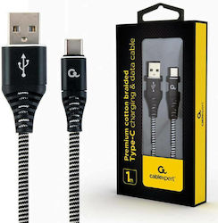 Cablexpert USB 2.0 USB-C masculin - USB-A 1m (CC-USB2B-AMCM-1M-BW)