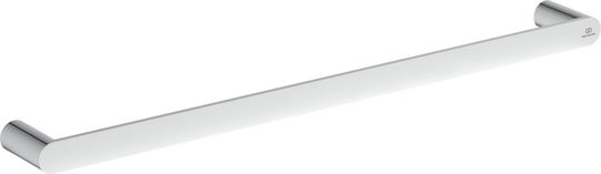 Ideal Standard Conca Ράγα Μπάνιου Μονή Επιτοίχια με Βίδες Ασημί