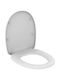 Ideal Standard Plastic Toilet Seat White Oceane 41.5cm