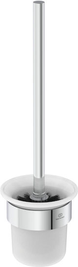 Ideal Standard Conca Glas Badezimmer Toilettenbürste Silber