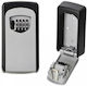 Next Wall-mounted Combination Key Holder Metallic with Combination Dial 12x5x15cm