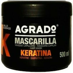 Agrado Keratin Μάσκα Μαλλιών 500ml Agrado Keratin Μάσκα Μαλλιών 500ml