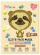 7th Heaven Animal Faultier Stoffmaske