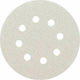 Smirdex 510 White Line Orbital Sander Sanding Sheet K500 with 8 Holes 125x125mm
