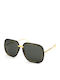 Gucci Women's Sunglasses with Black Frame and Grey Lenses GG0905S/001/60-17-145
