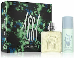 Cerruti 1881 Pour Homme Ανδρικό Σετ με Eau de Toilette 2τμχ