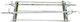 Inox Barbecue Spit for Lamb 90cm