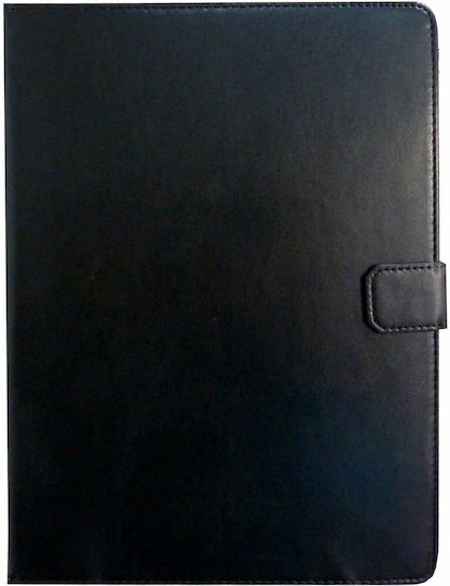 ObaStyle Flip Cover Δερματίνης Μαύρο (Universal 11-12")
