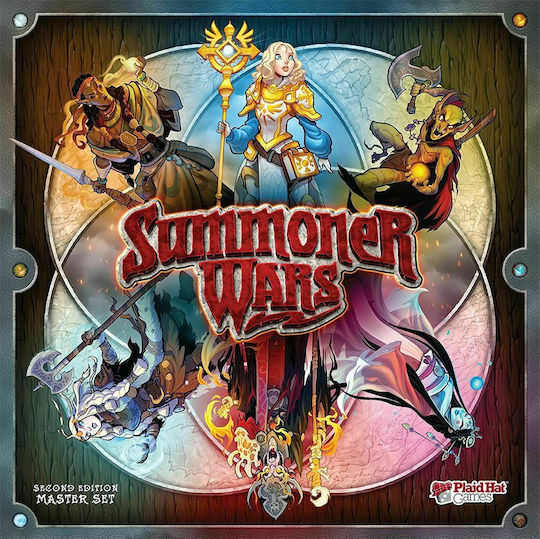 Board Game Summoner Wars 2nd Edition Master Set for 2 Players 9+ Years Old (EN) Plaid Hat