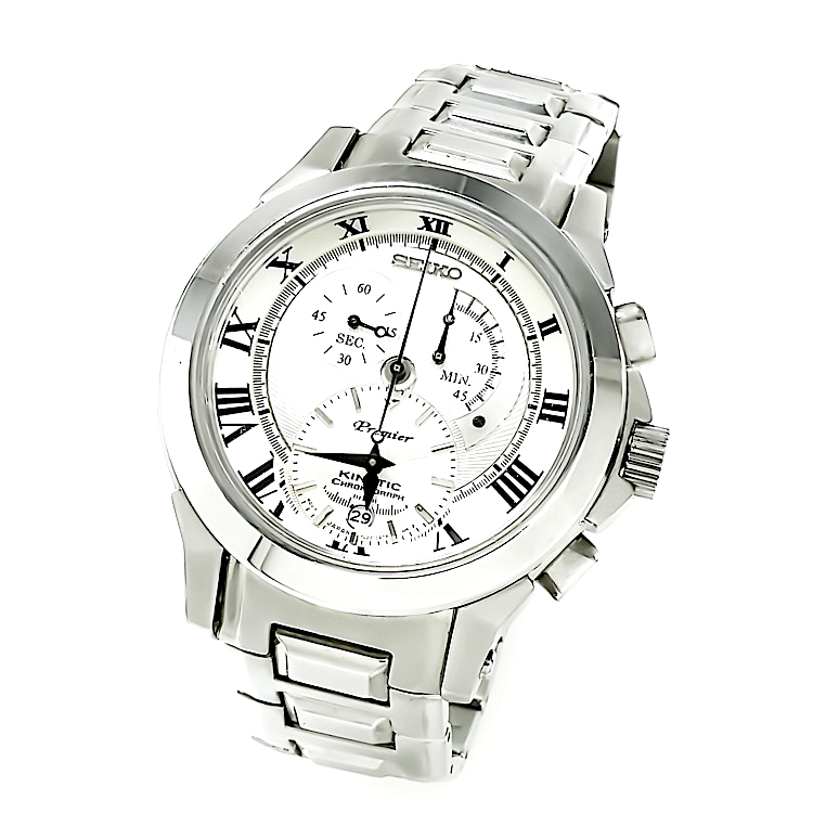 Seiko Premier Kinetic SNL041P1 Skroutz.gr