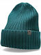 4F Ribbed Beanie Cap Turquoise