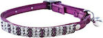 Happypet Finesse Diamante Zgardă Pisică Violet 10865